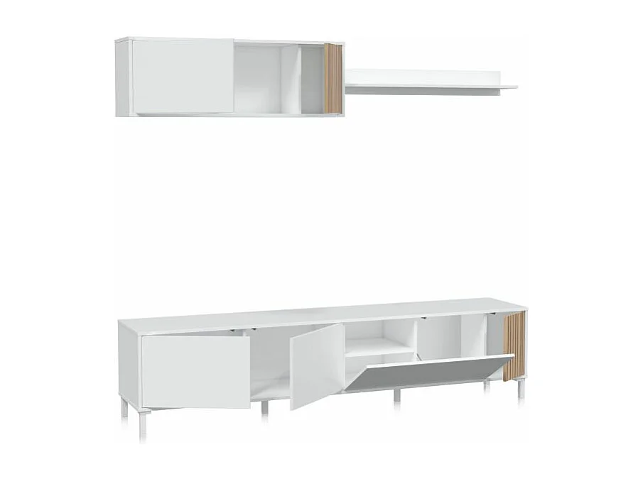 Salón Nitza Blanco Artik (Blanco Mate) - Natur