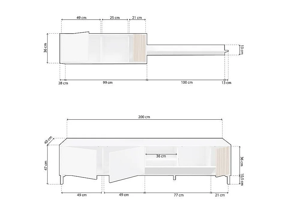 Salón Nitza Blanco Artik (Blanco Mate) - Natur