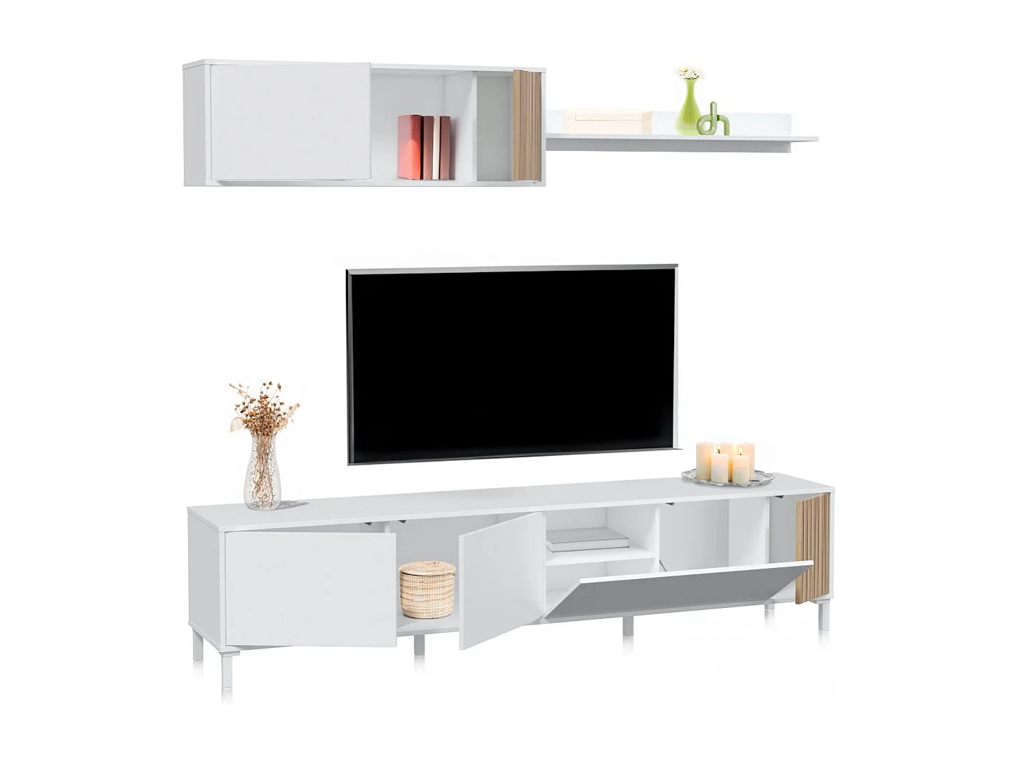 Salón Nitza Blanco Artik (Blanco Mate) - Natur