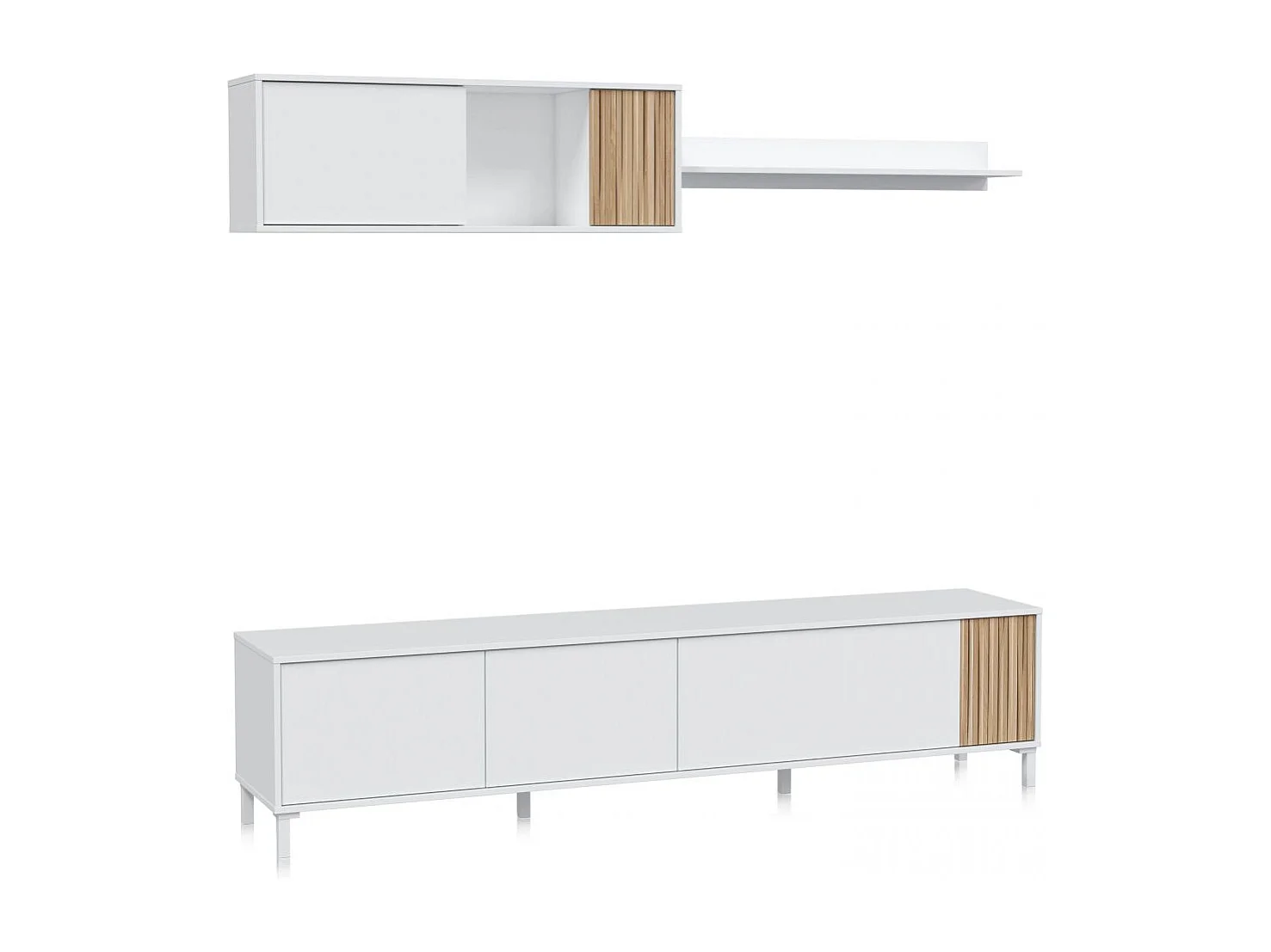 Salón Nitza Blanco Artik (Blanco Mate) - Natur