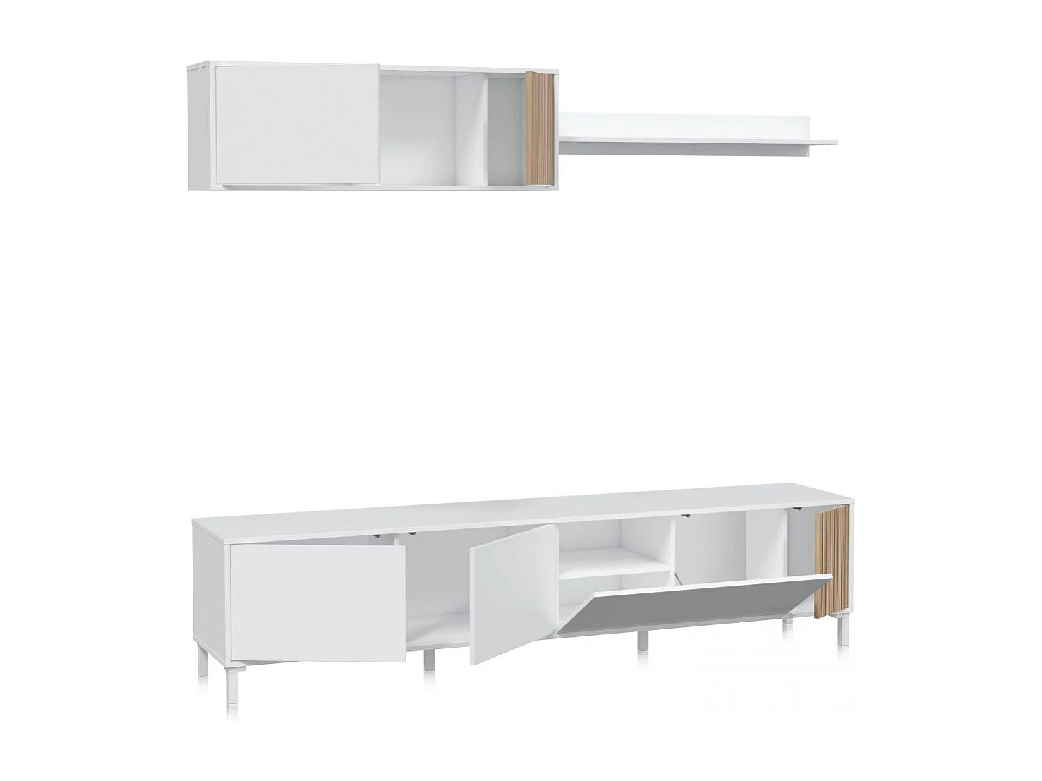 Salón Nitza Blanco Artik (Blanco Mate) - Natur