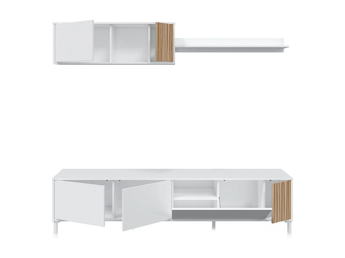 Salón Nitza Blanco Artik (Blanco Mate) - Natur