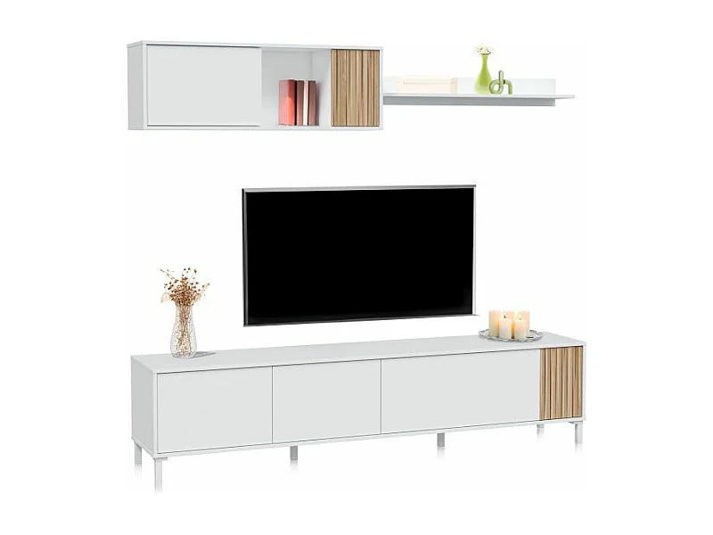 Salón Nitza Blanco Artik (Blanco Mate) - Natur