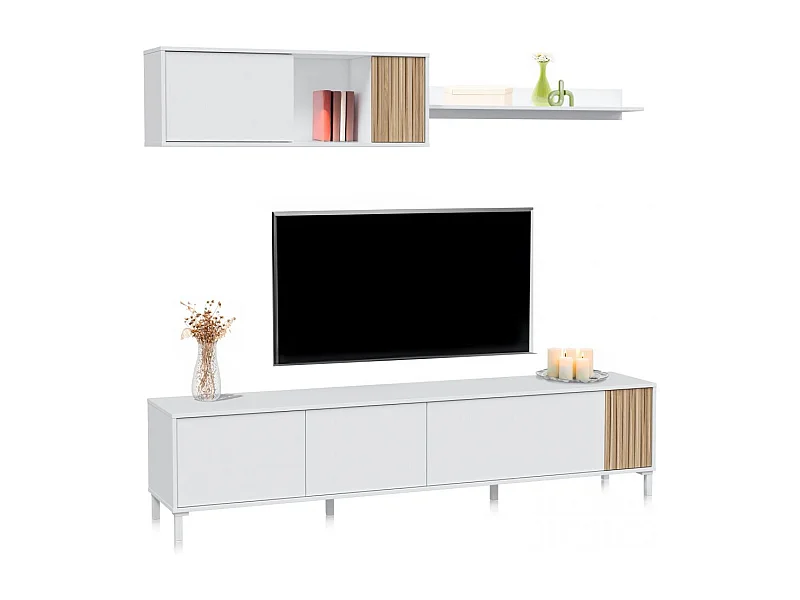 Salón Nitza Blanco Artik (Blanco Mate) - Natur