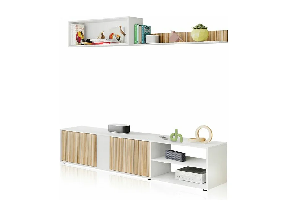 Salón Alix Blanco Artik (Blanco Mate) - Natur