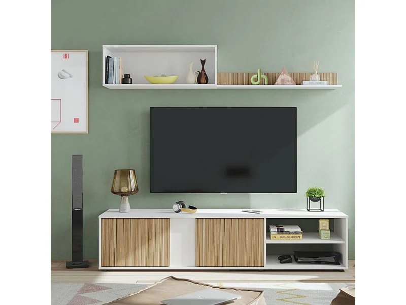 Salón Alix Blanco Artik (Blanco Mate) - Natur