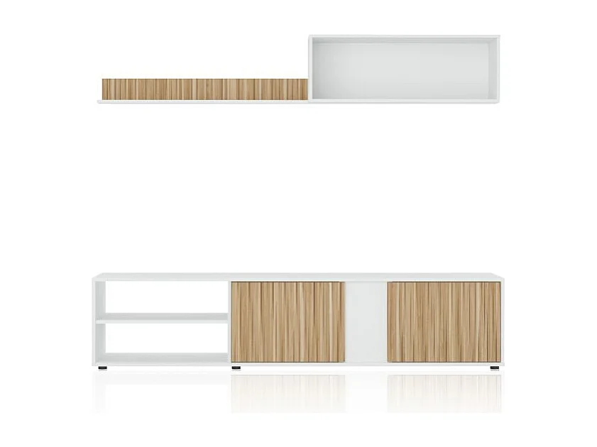 Salón Alix Blanco Artik (Blanco Mate) - Natur