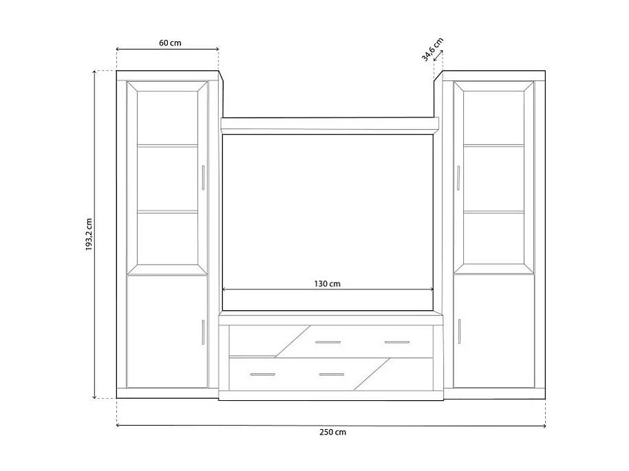 Salón Nuka V5 Cambria - Blanco