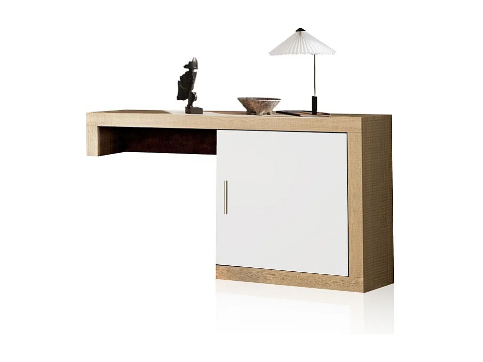 Módulo bajo Nuka 1 puerta Cambria - Blanco