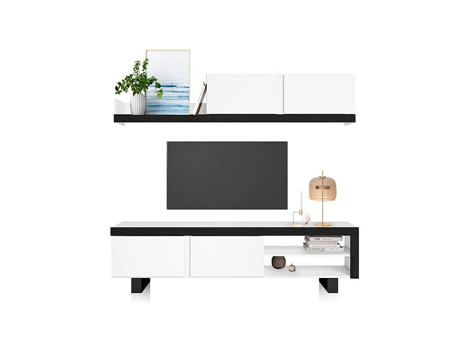 Salón Axis UP 180 Blanco - Ceniza