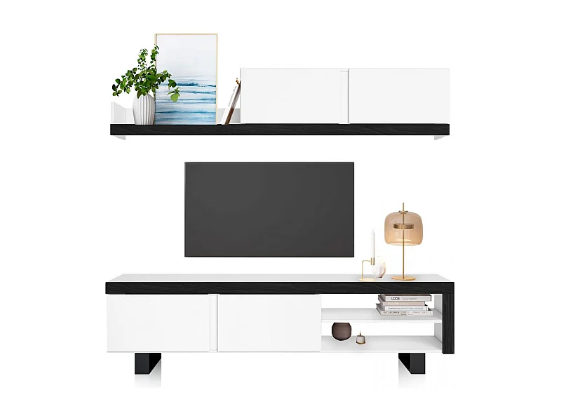 Salón Axis UP 180 Blanco - Ceniza