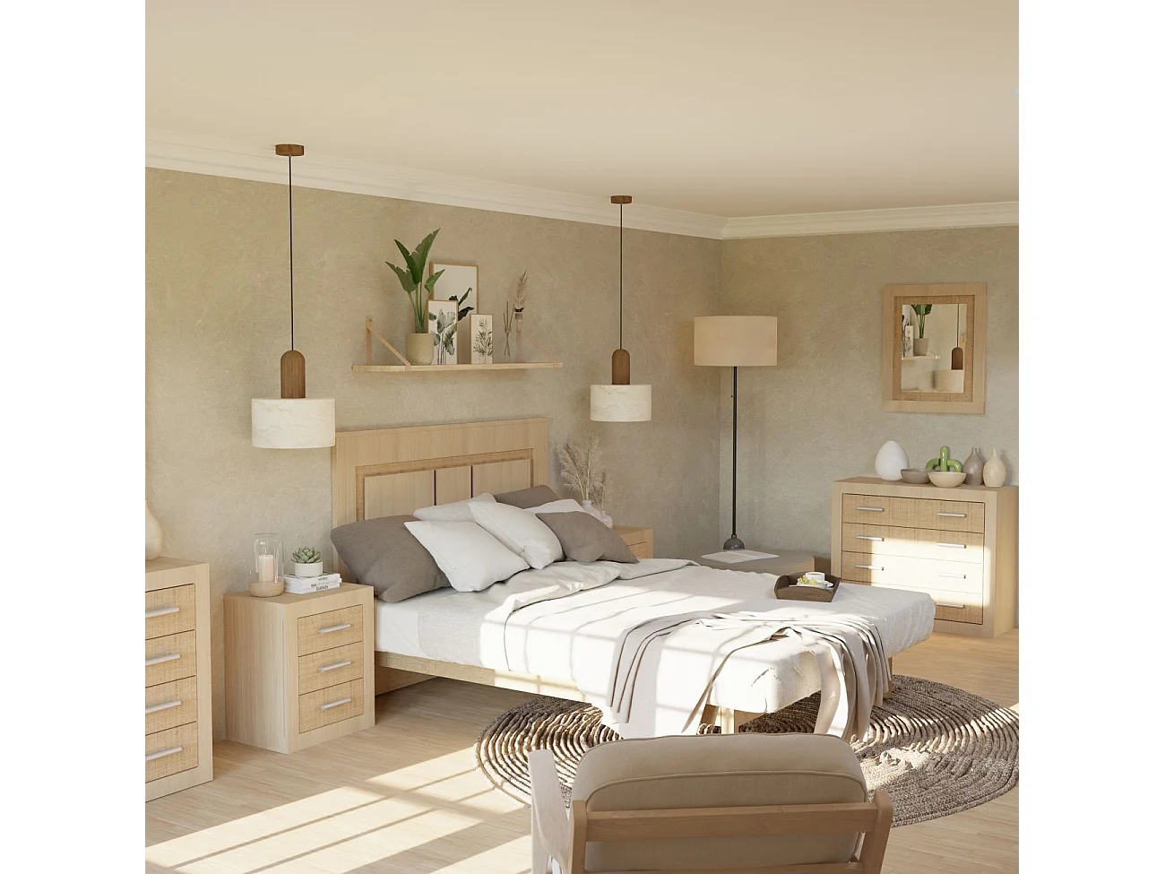 Espelho retangular Lara