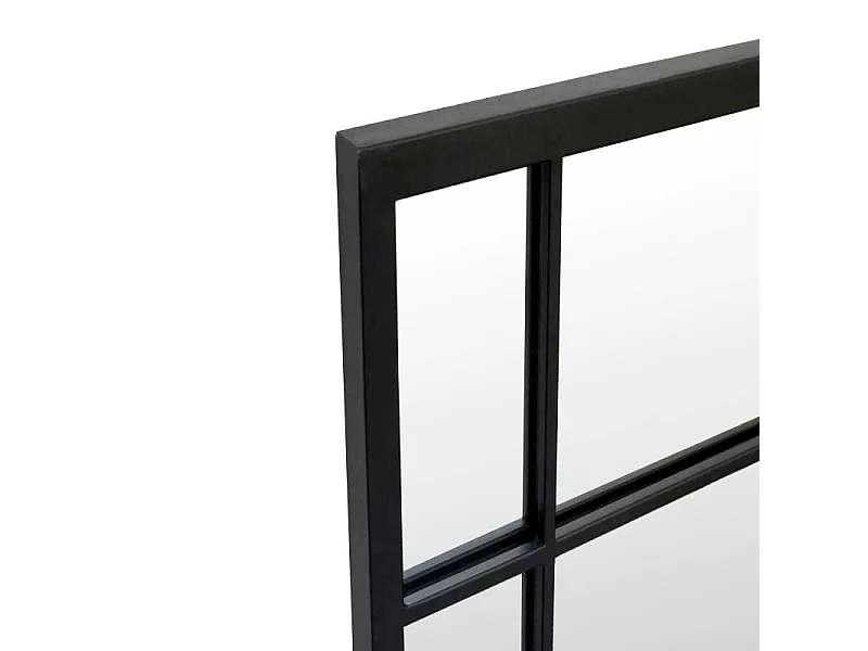 Espejo de pared Square Negro