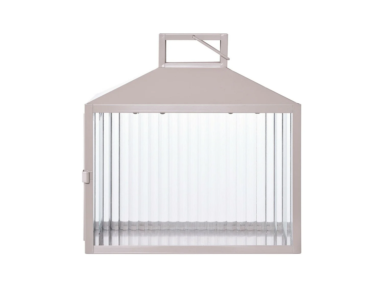 Latarnia Lucca, Beżowy, 13x26,5x26,5 cm, EPIKASA