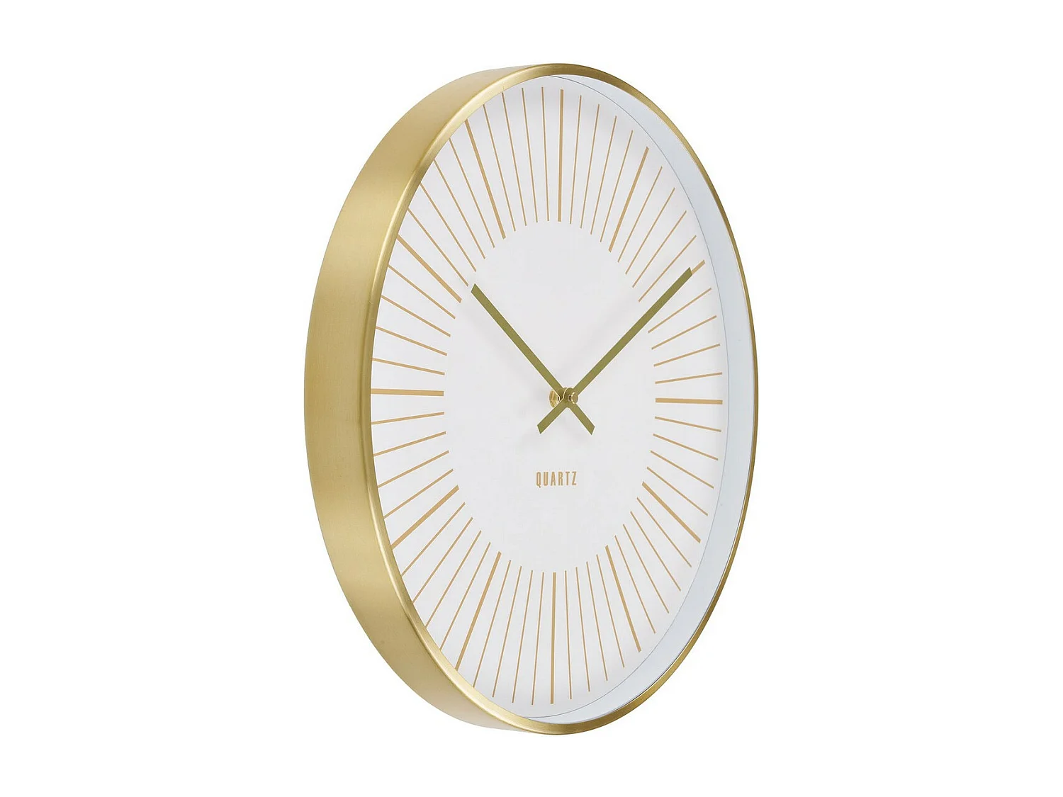 Horloge Murale Takamaka, Or, 40x4x40 cm, Seven Design