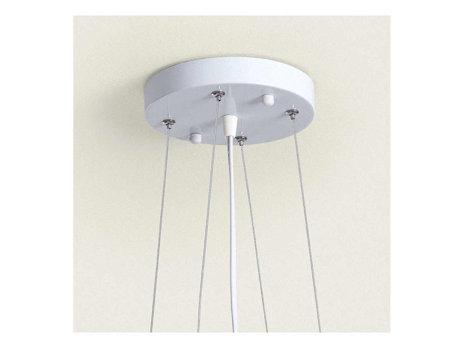 Suspension LED 24W Rectangulaire SwitchCCT Sélectionnable 580X200 mm Double Face Noir (3000K - 4000K - 6000K) CCT