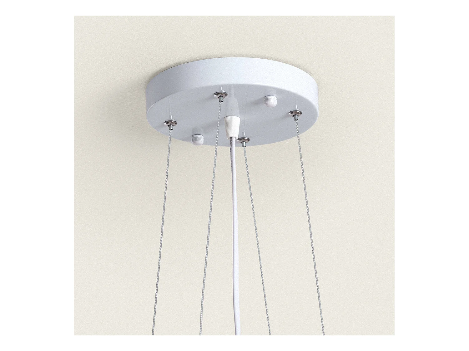 Suspension LED 24W Rectangulaire SwitchCCT Sélectionnable 580X200 mm Double Face Noir (3000K - 4000K - 6000K) CCT