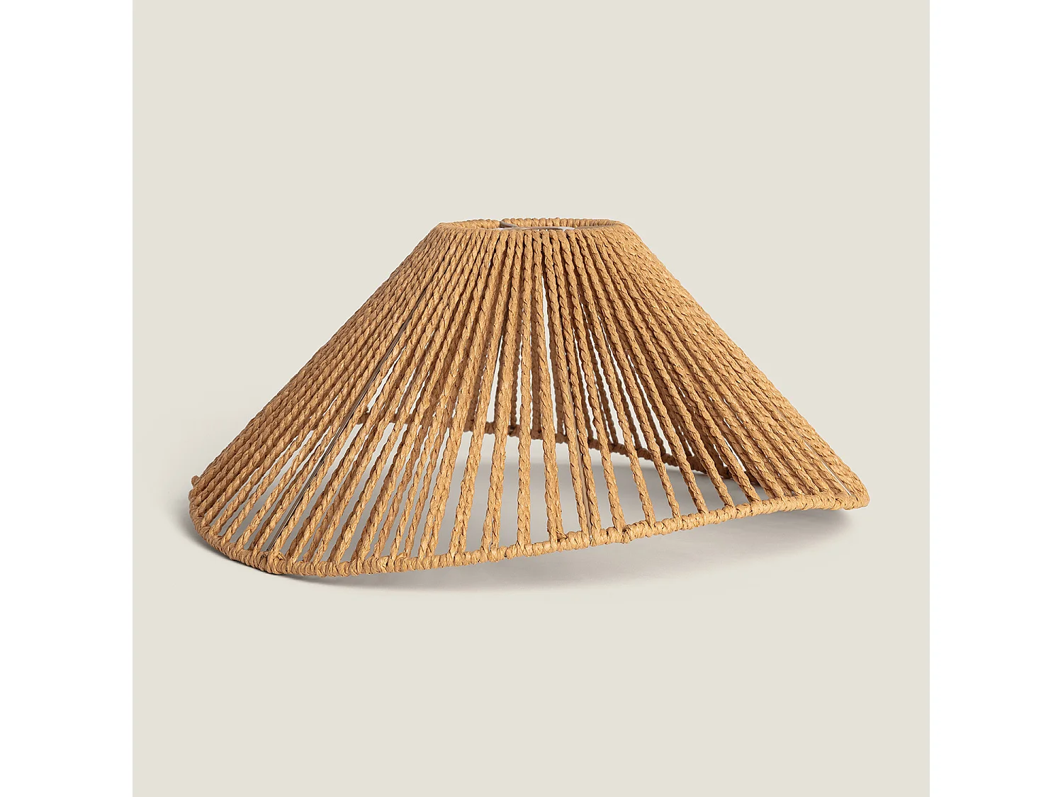 Abat-jour Suspension Papier Tressé Mikah Ø450 mm