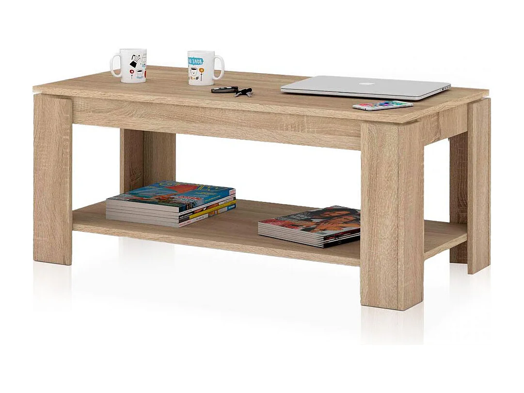 Mesa de centro elevable Ambit Roble Canadian