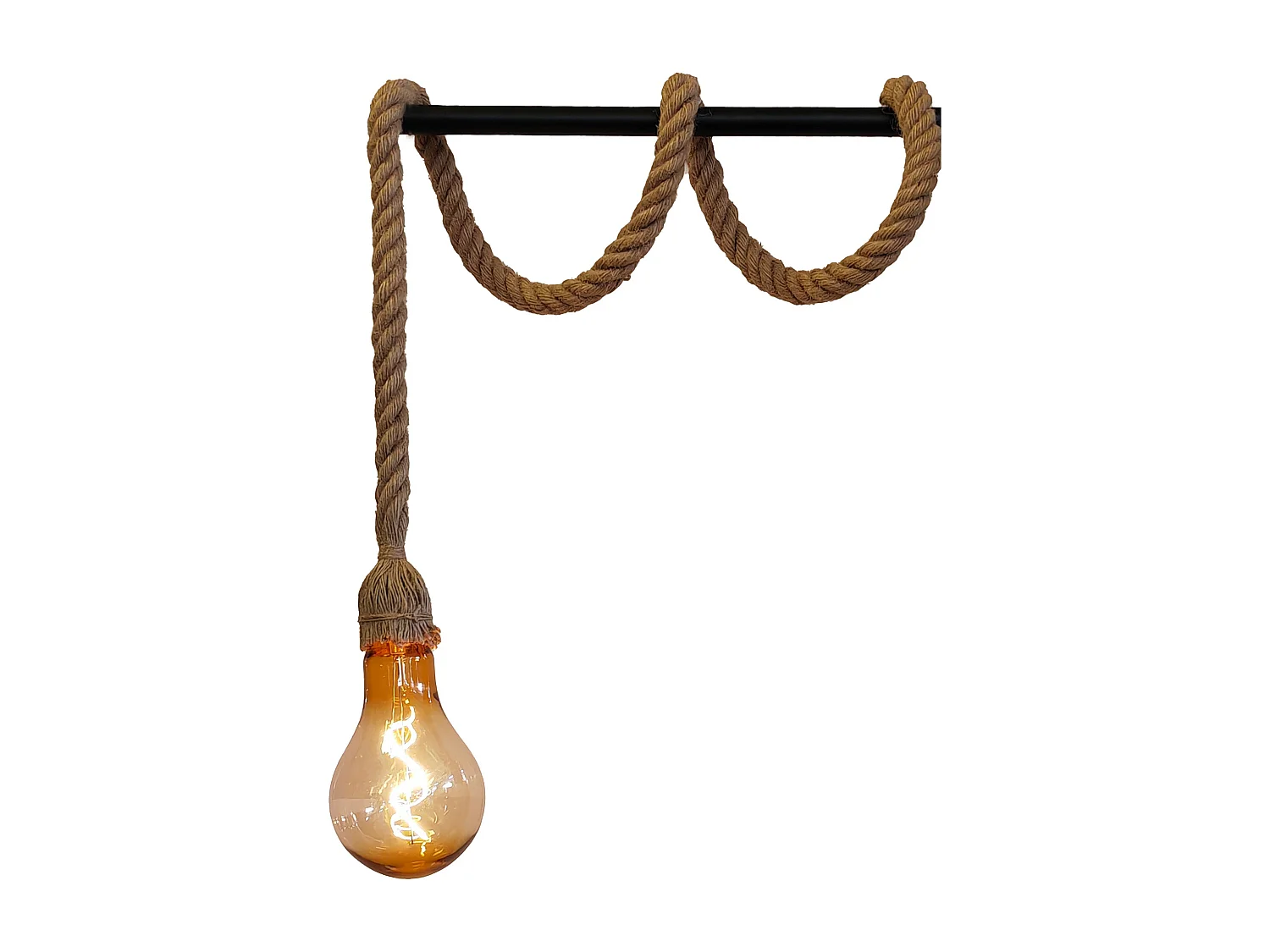 Câble électrique CORDY Beige Corde 2m20