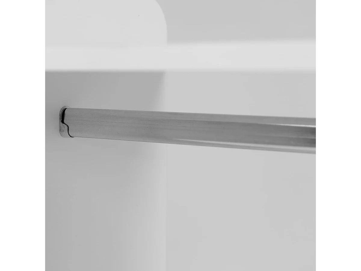 Biała szafa dziecięca wys. 110 cm - LALA