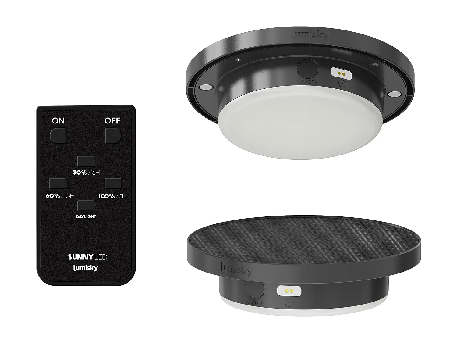 Lanterne solaire et rechargeable SALOMEA SMALL H40cm