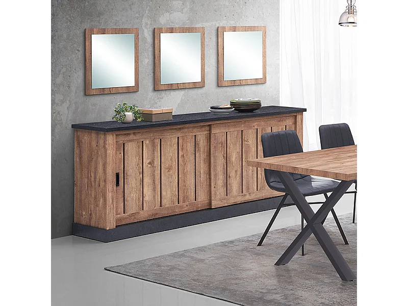 Buffet 2 portes coulissantes Edouard