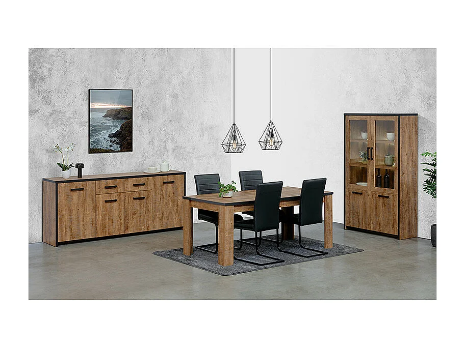 Buffet 4 portes 1 tiroir Emie