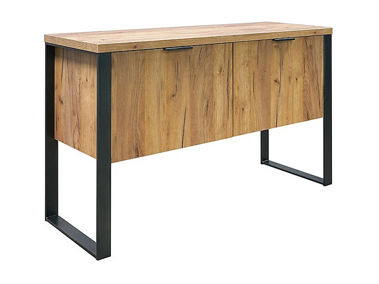 Buffet 2 portes pieds métal Ron