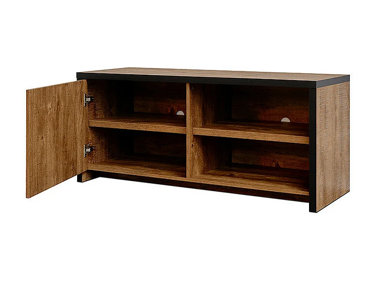 Meuble TV 1 porte 2 niches Emie