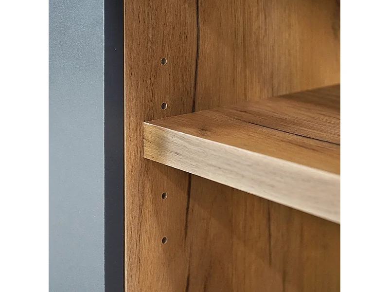 Meuble TV 2 portes 2 niches Harry