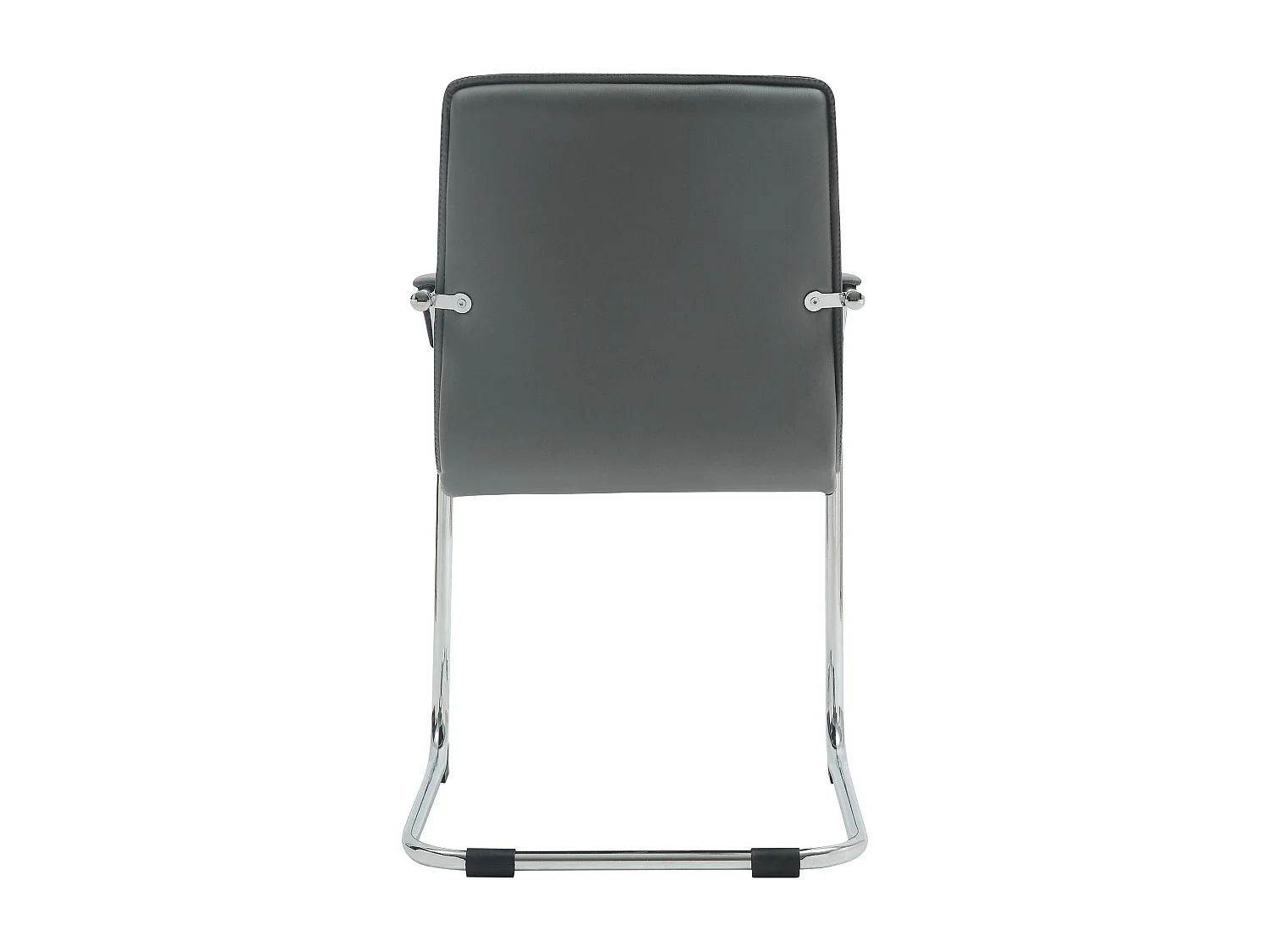 chaises oscillantes - Similicuir - Gris - Tira