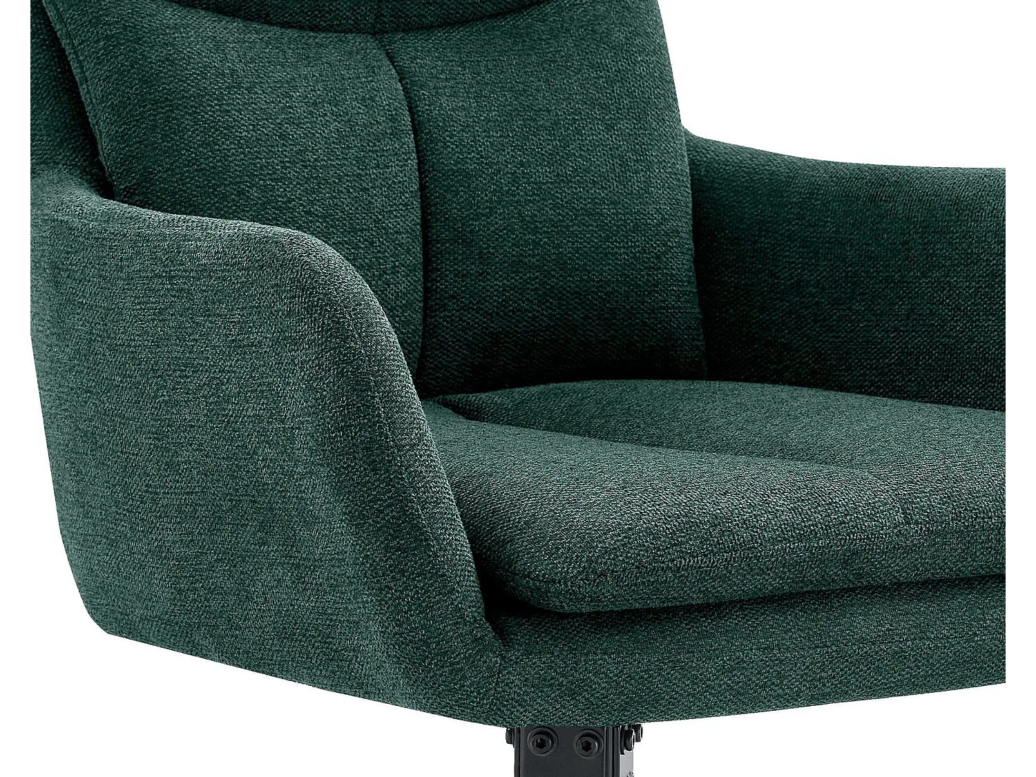 chaise salle à manger - Tissu - Vert - Somers