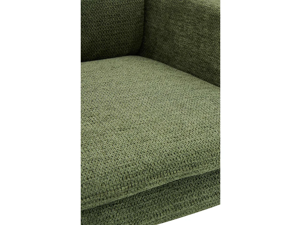 chaise salle à manger - Tissu - Vert - Pickett