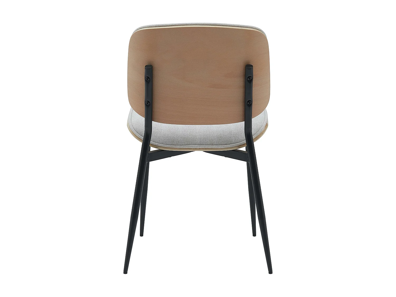 chaise salle à manger - Tissu - Nature / Crème - Tiffin