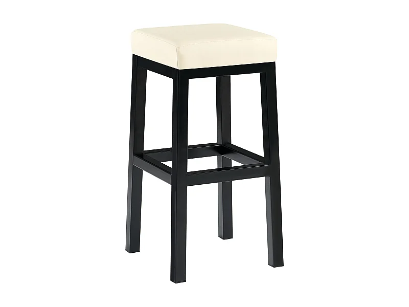 Barhocker - Kunstleder - creme - Taylor B80