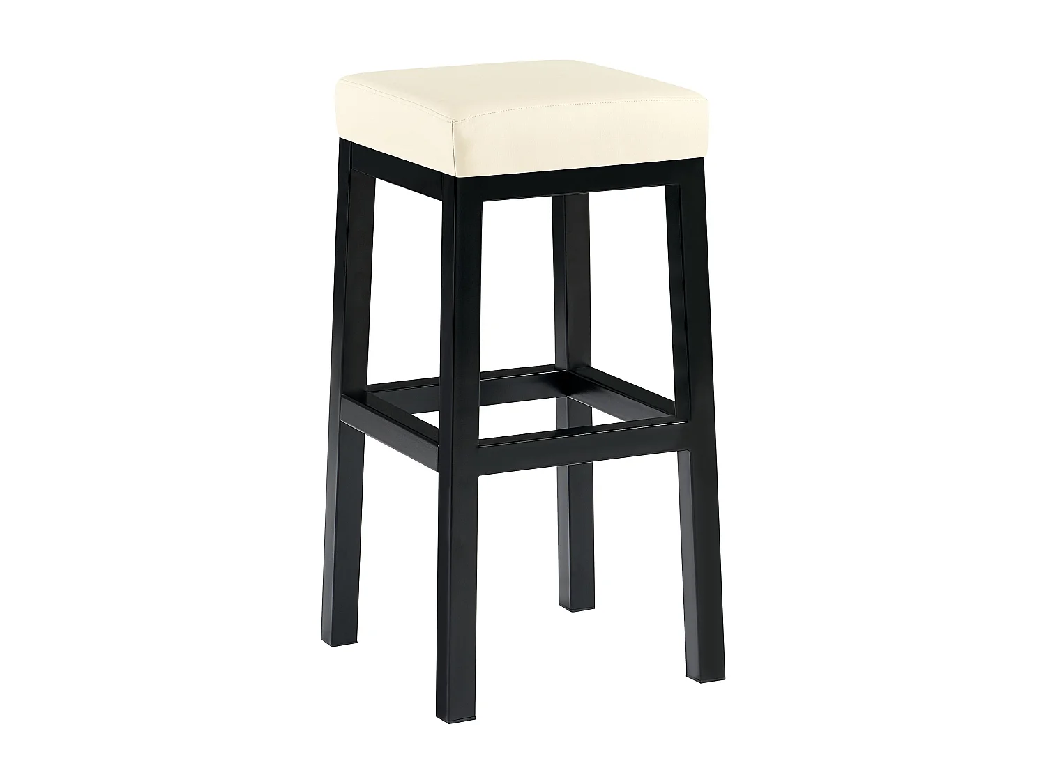 Barhocker - Kunstleder - creme - Taylor B80