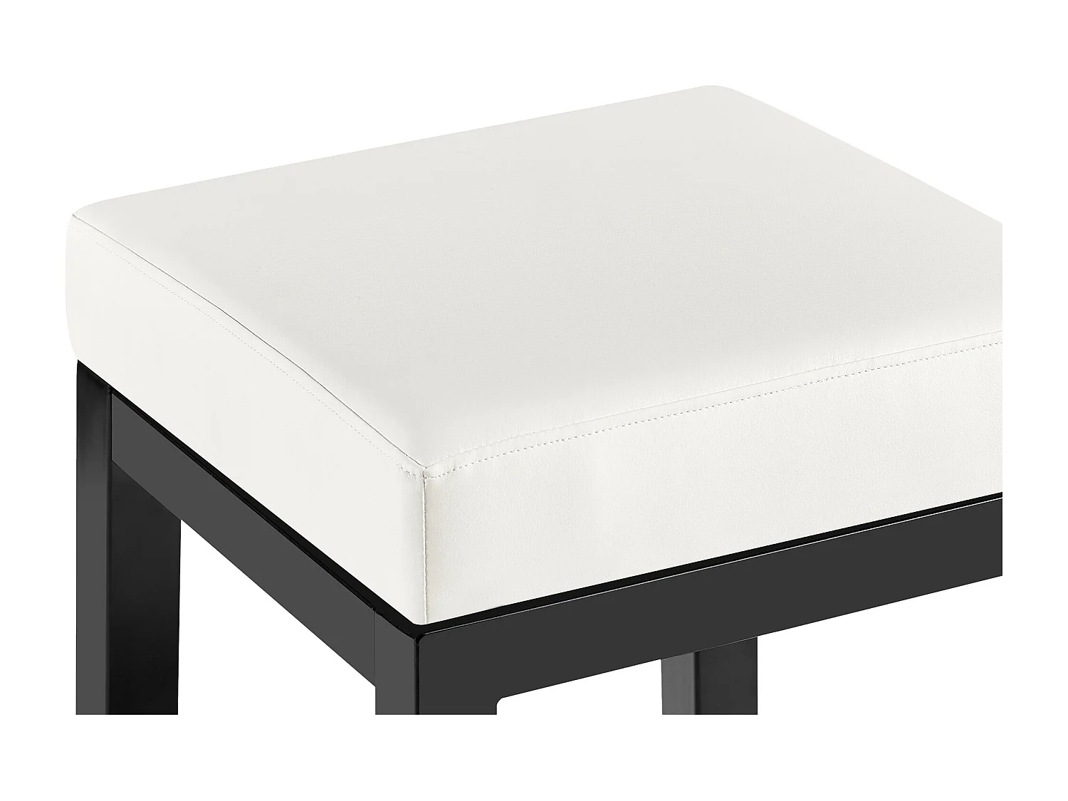 Barhocker - Kunstleder - weiß - Taylor B80