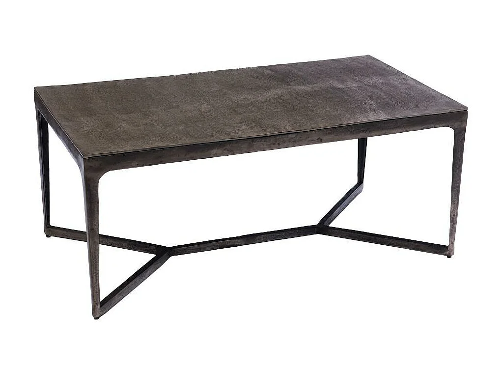 Table basse en aluminium