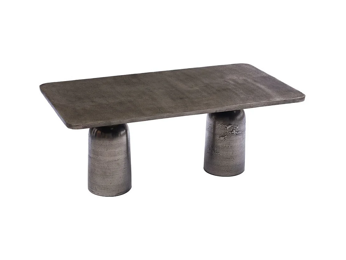 Table basse Totem aluminium