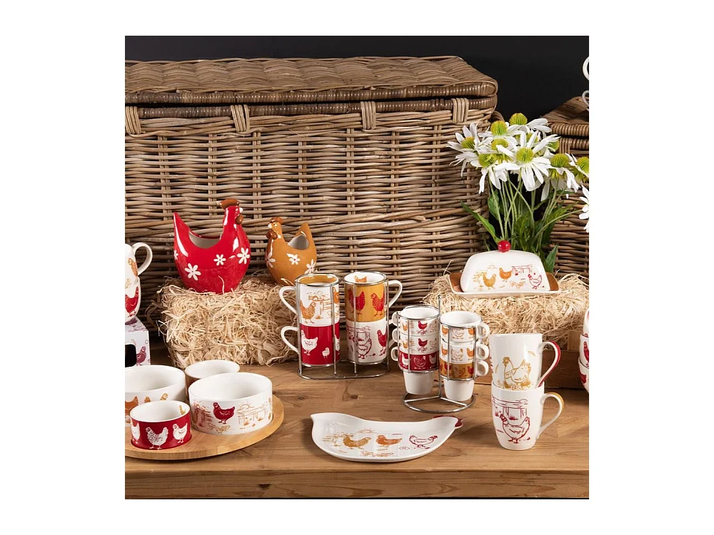 Coffret de 6 tasses expresso Maggie