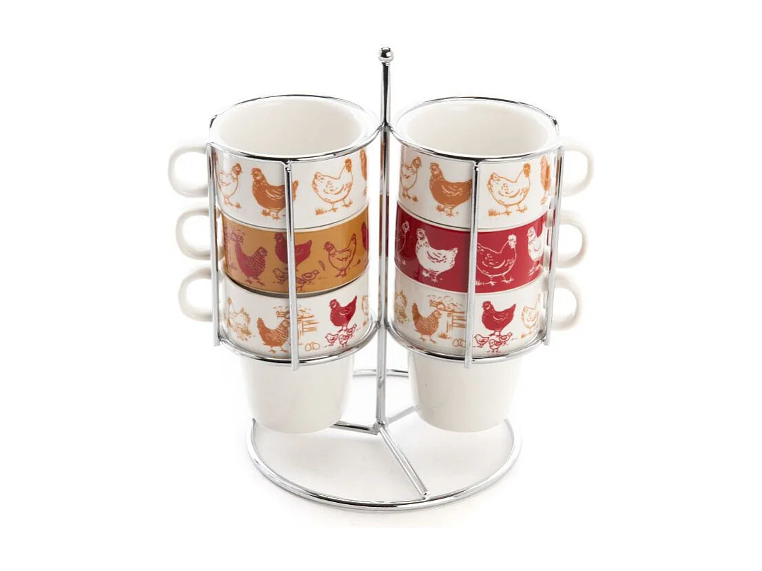 Coffret de 6 tasses expresso Maggie