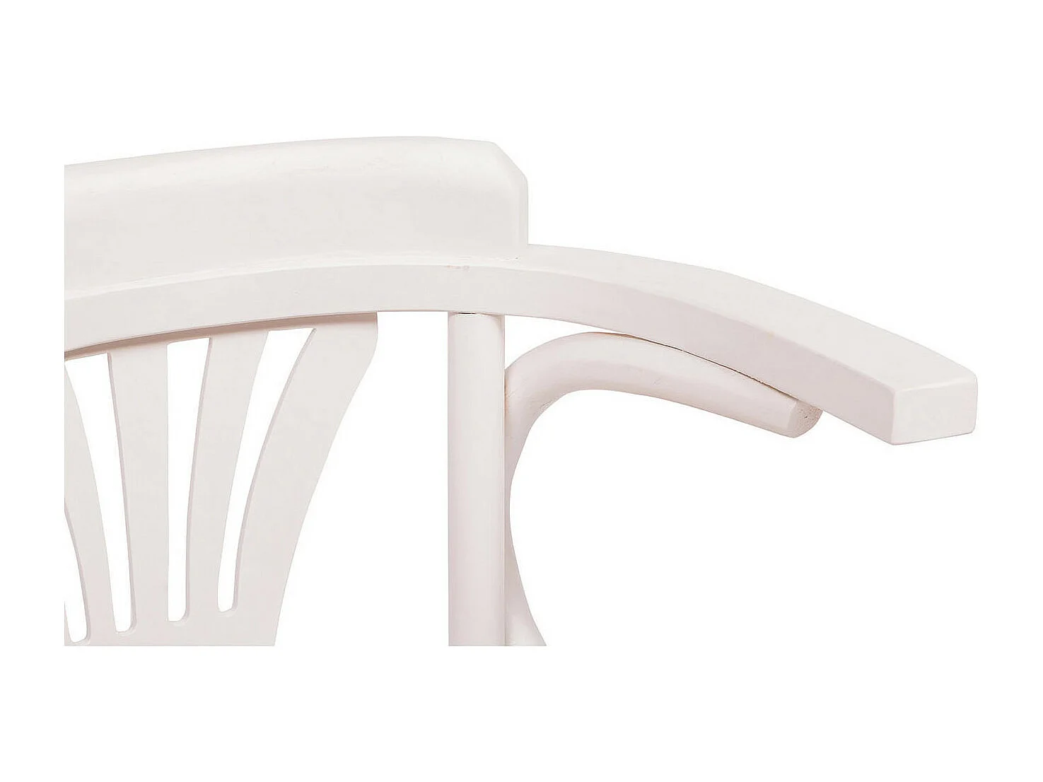 BISCOTTINI - Chaise Harmonie - Bois de frêne massif finition blanche et assise en rotin - bistrot - jardin - Chaise de cuisine - 45x42x77 cm