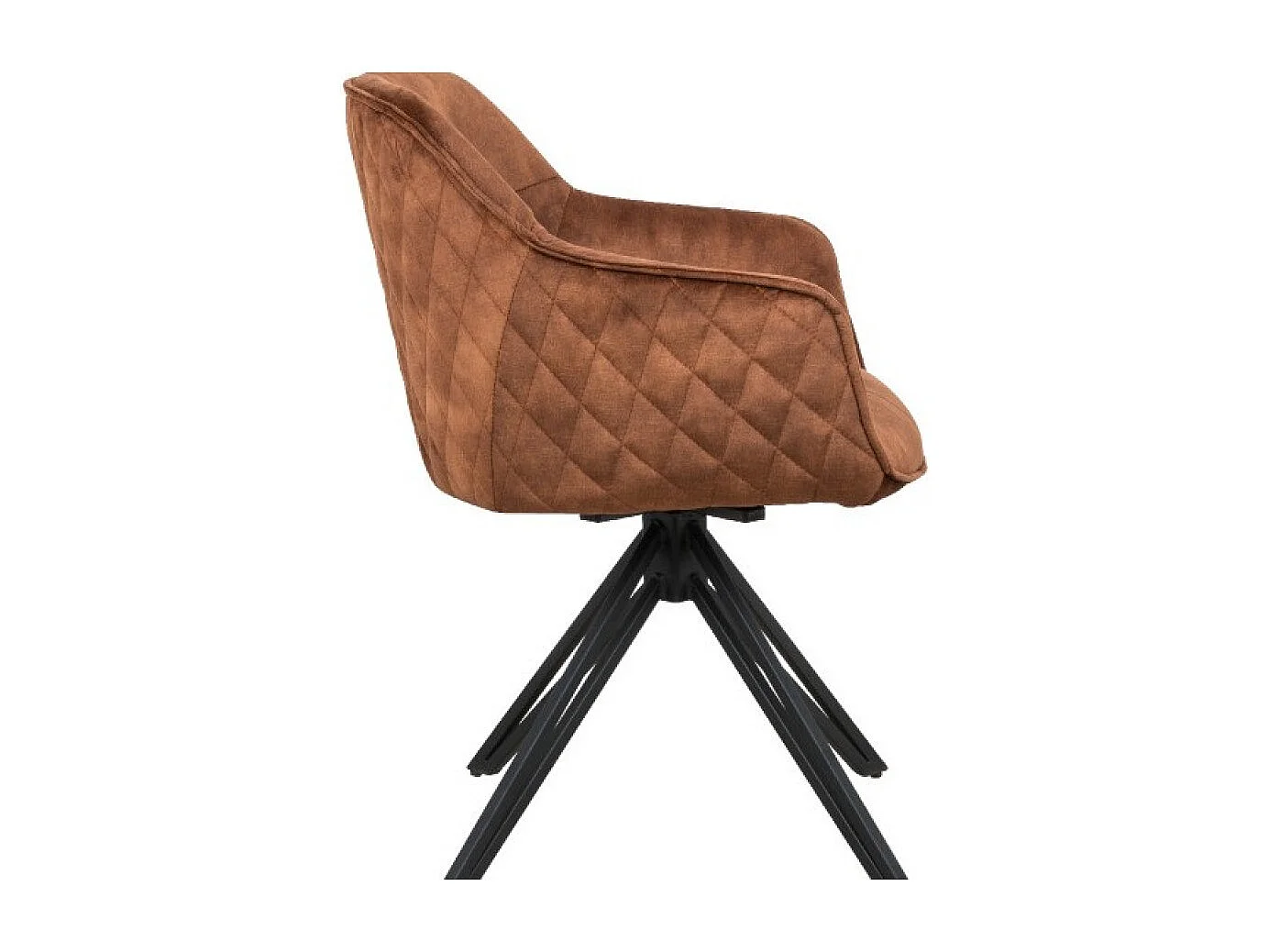 Sedia Watson B/Tessuto/Marrone