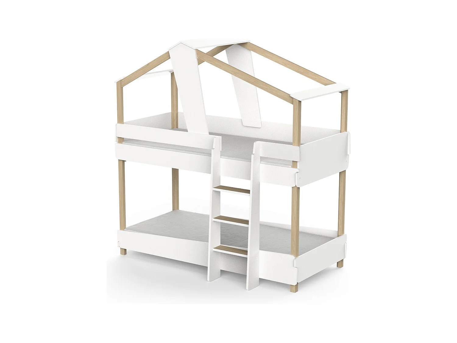 Lits superposés 90x200 H214 cm - TIMBER