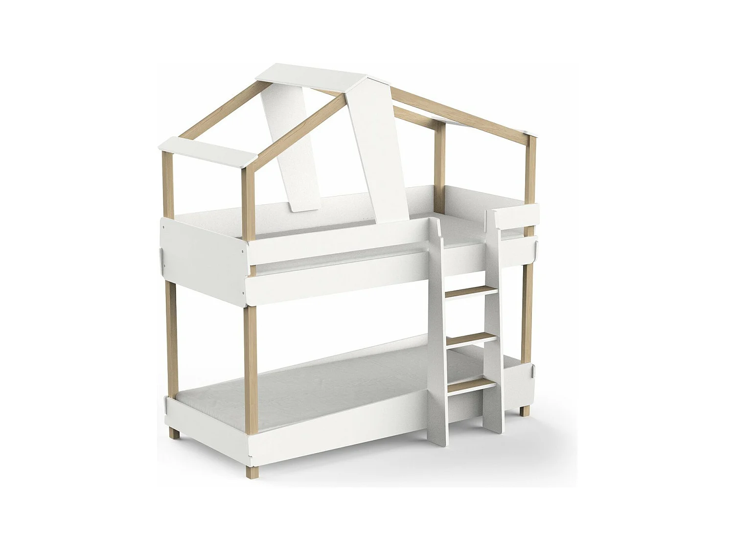 Lits superposés 90x200 H214 cm - TIMBER