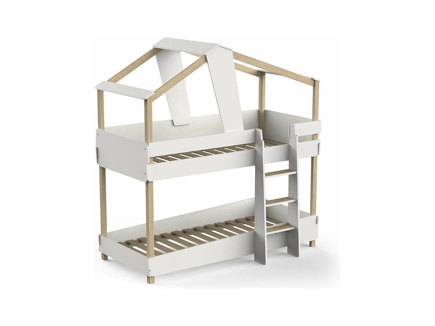 Lits superposés 90x200 H214 cm - TIMBER