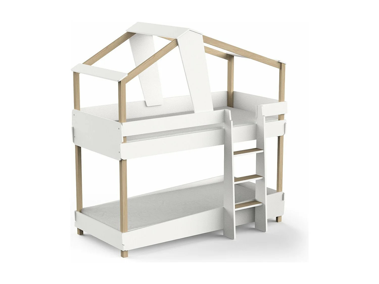 Lits superposés 90x200 H214 cm - TIMBER