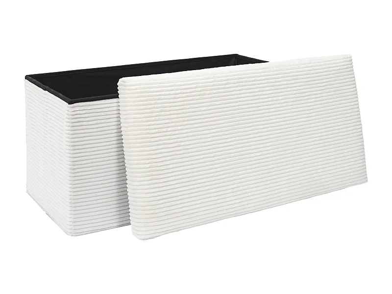 Coffre Banc Pliable Cotele Scott Beige Gris