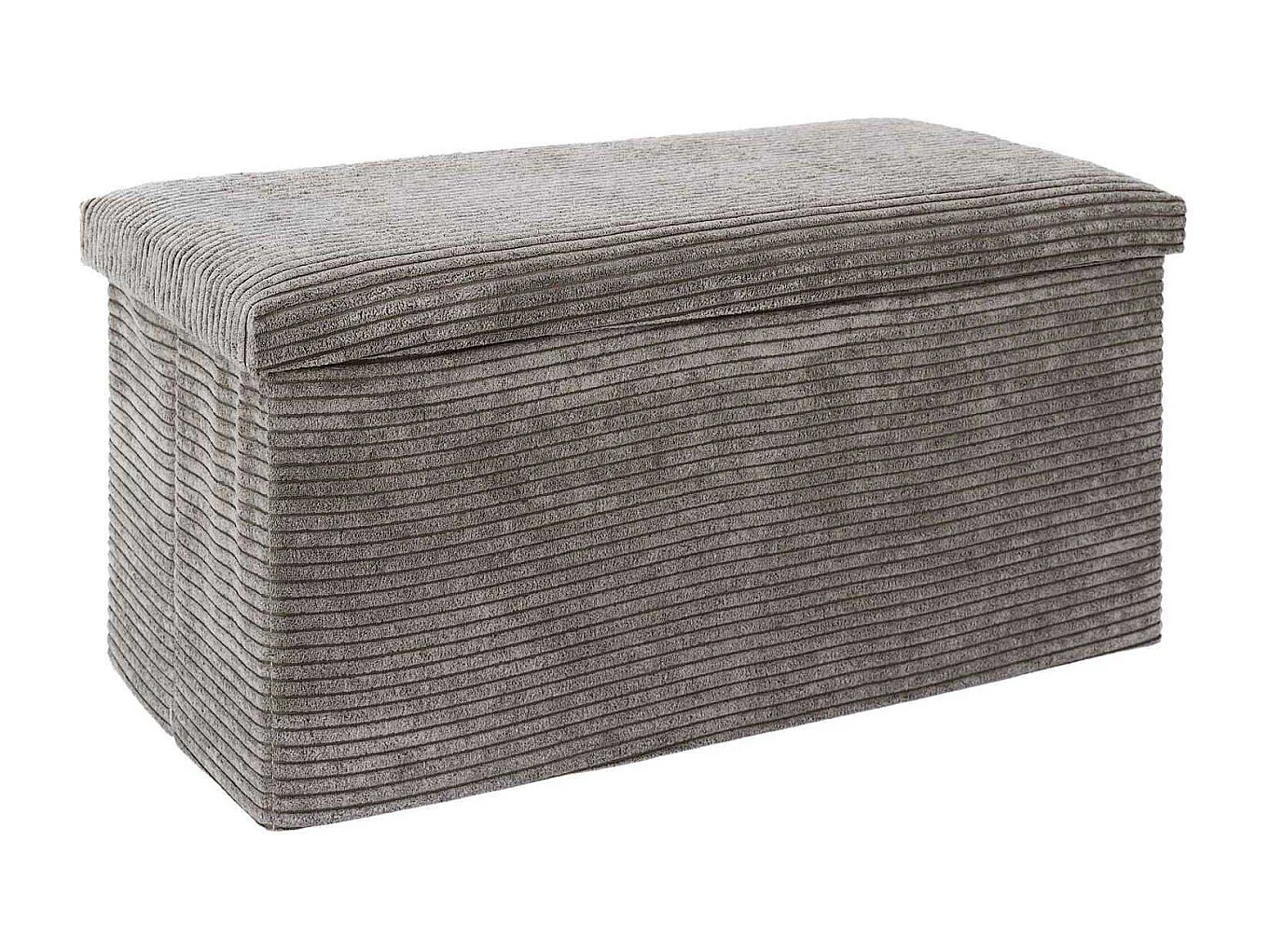 Coffre Banc Pliable Cotele Scott Taupe Gris